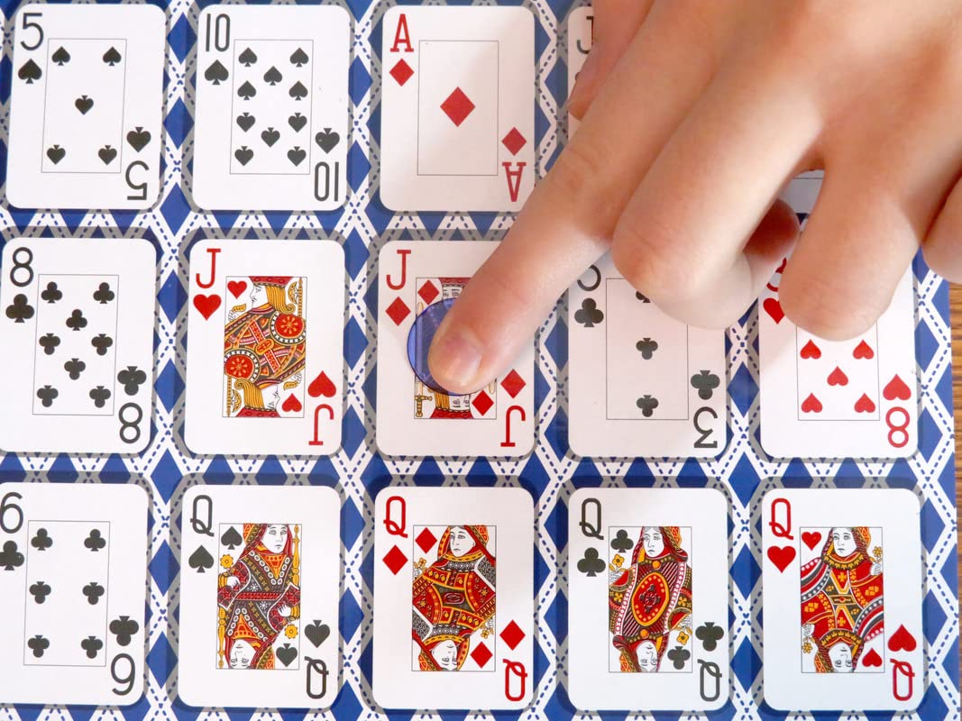 Regal Games Poker Keeno double-sided boards ready for play