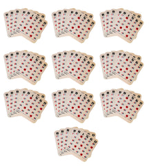 Regal Bingo bulk cards with large print help players see numbers clearly.