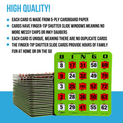 Regal Games reusable bingo cards support multiple sessions with less waste.