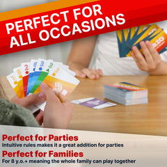 Regal Games ScorZo Rummy suitable for 2-6 players for inclusive family fun.