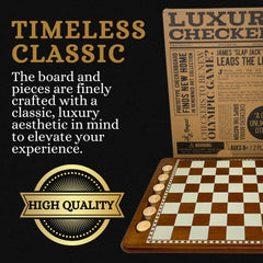 Travel box from Regal Games keeps the set portable.
