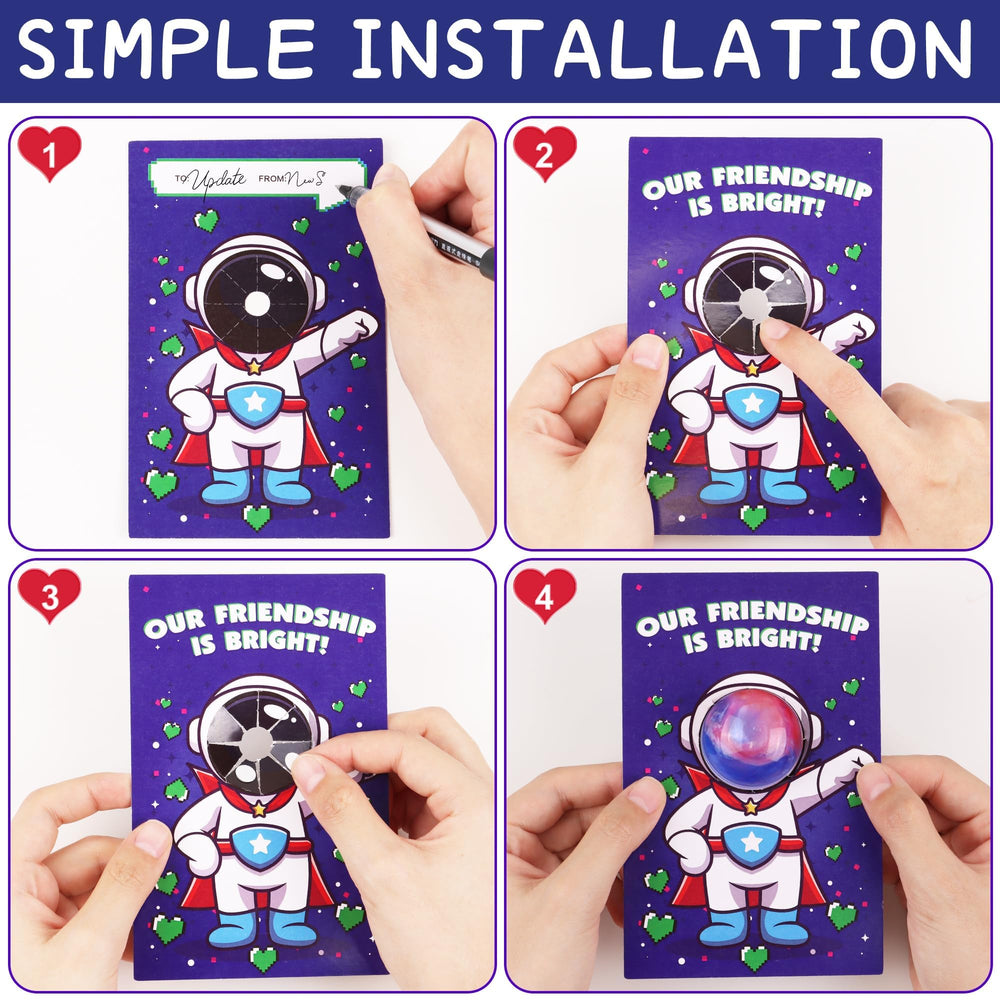 REGTEB galaxy slime adds tactile fun to Valentine Day classroom activities.