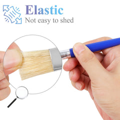 REGUICORP rust-proof-ferrules keep bristles secure during painting sessions.