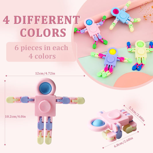 REHALY robot fidget spinners body swivel mechanism for dexterity
