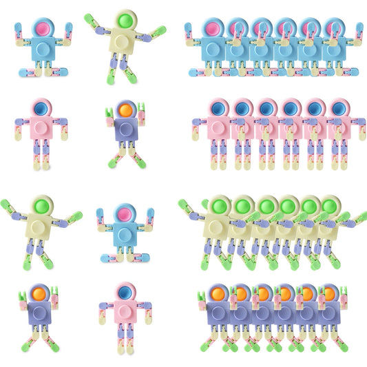 REHALY robot fidget spinners transformable head buttons for focused play