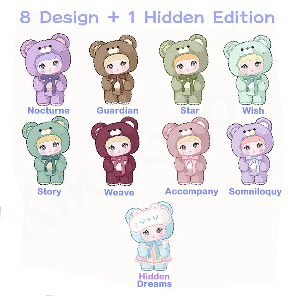 REIVIVORA Nommi Good Night Bear regular design figure ready for display