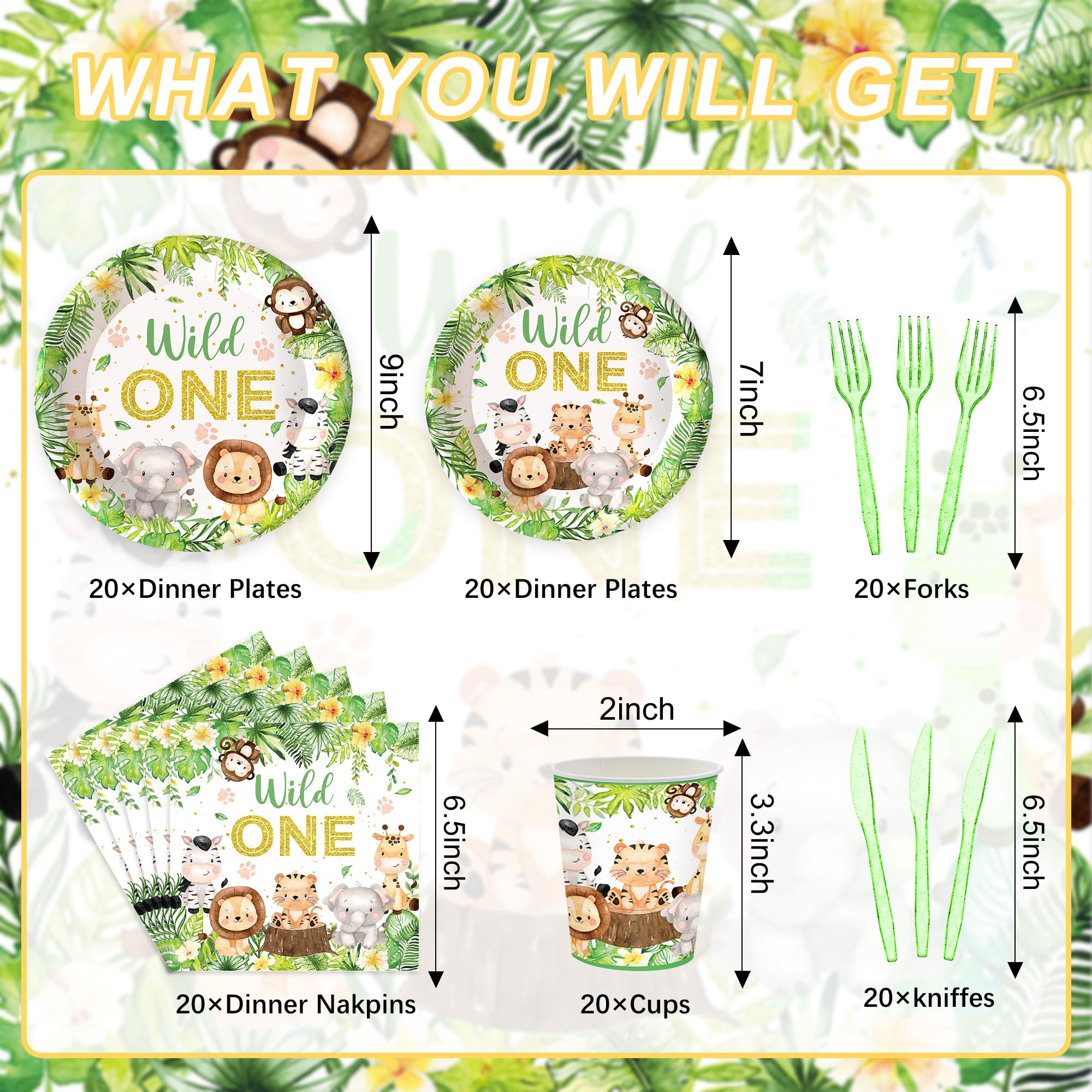 Rejoice Bunny wild one cutlery for sturdy utensils that keep the safari theme intact