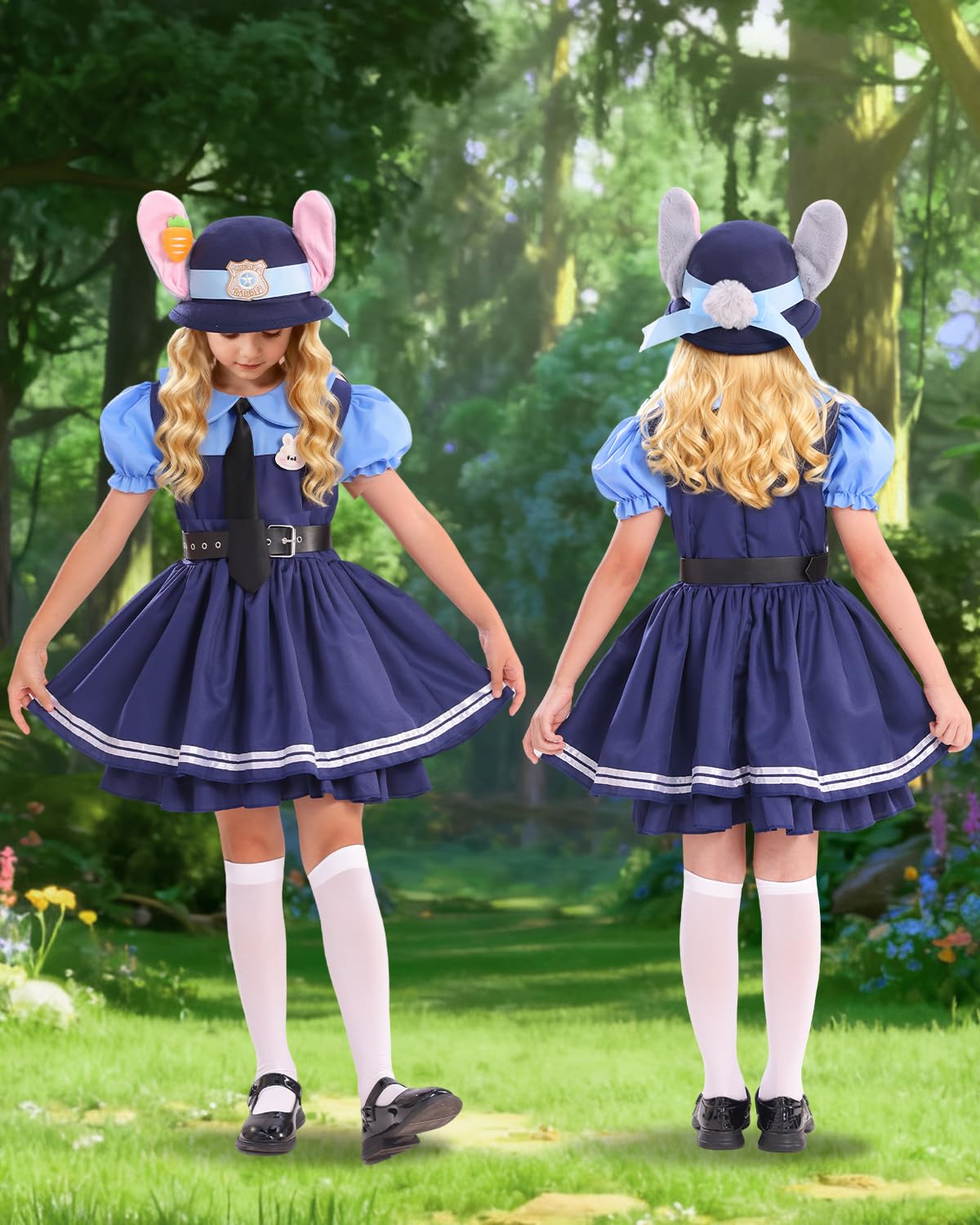 Relaehih complete costume components included for a ready-to-wear dress-up.