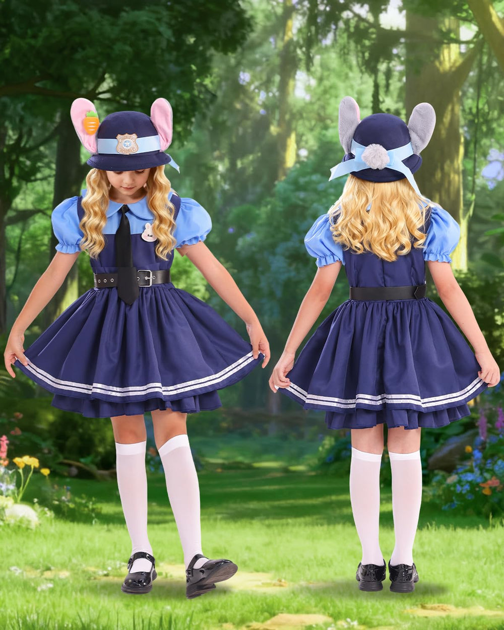 Relaehih complete costume components included for a ready-to-wear dress-up.