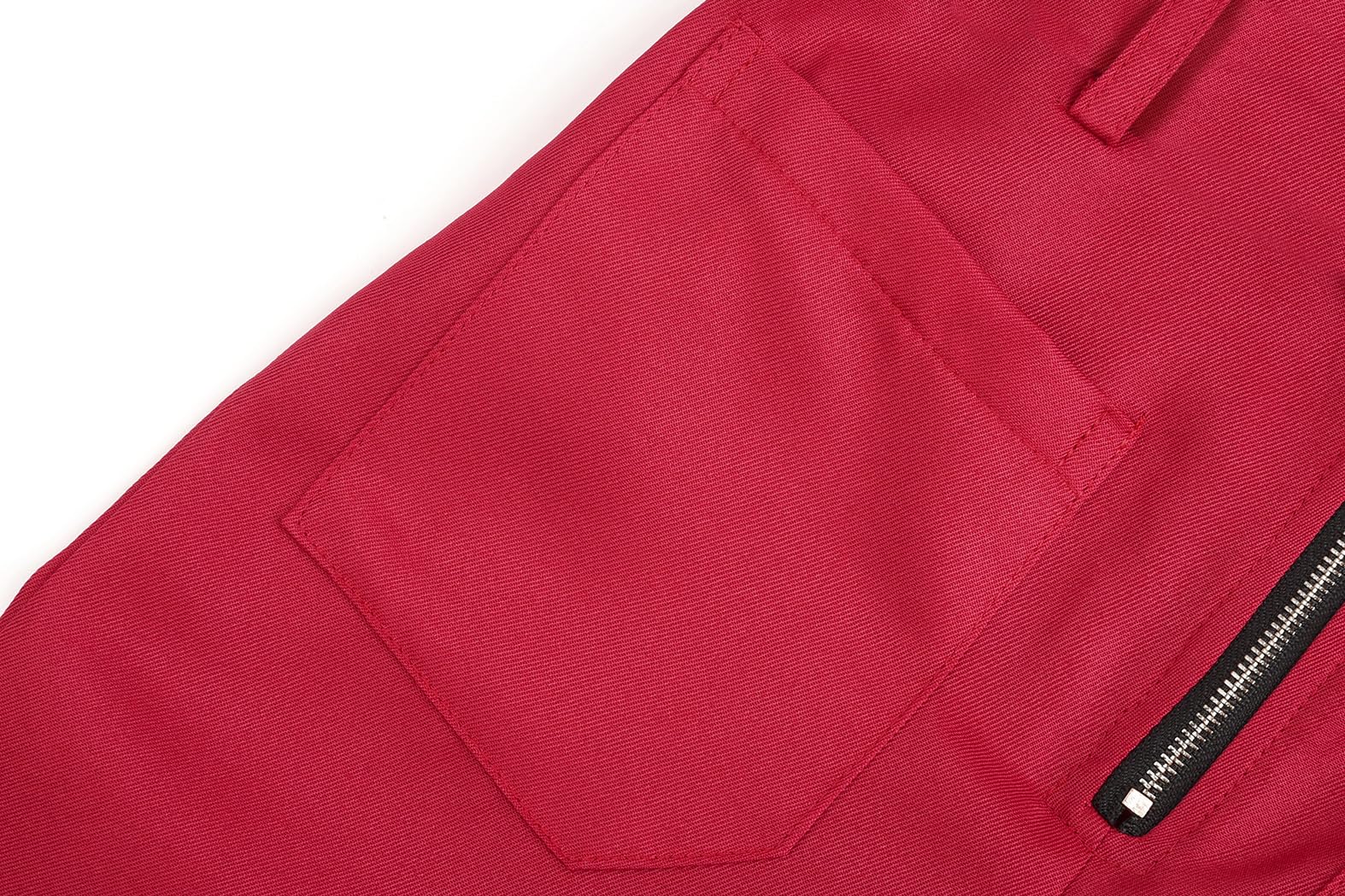 ReliBeauty red jumpsuit kids costume easy to wear and care for.