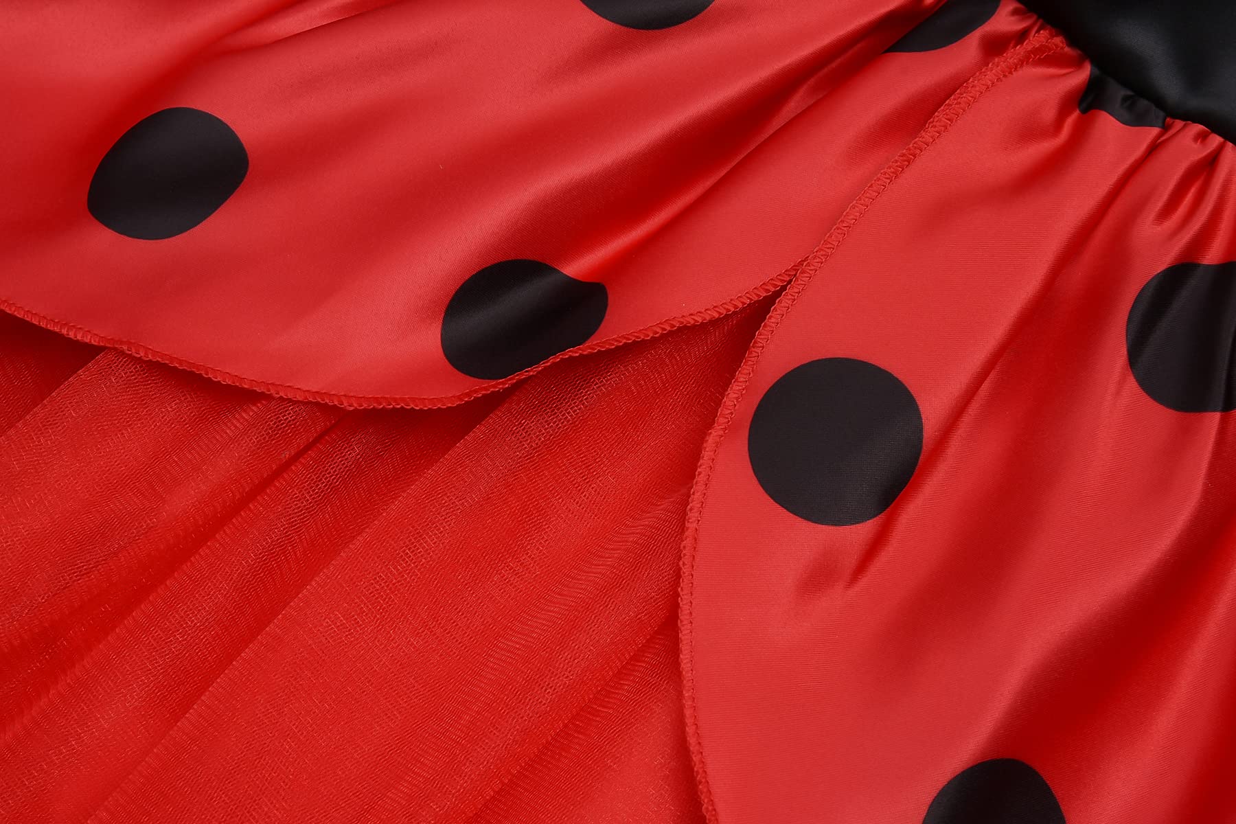 ReliParty wings accessory adds playful charm to the dress-up look.