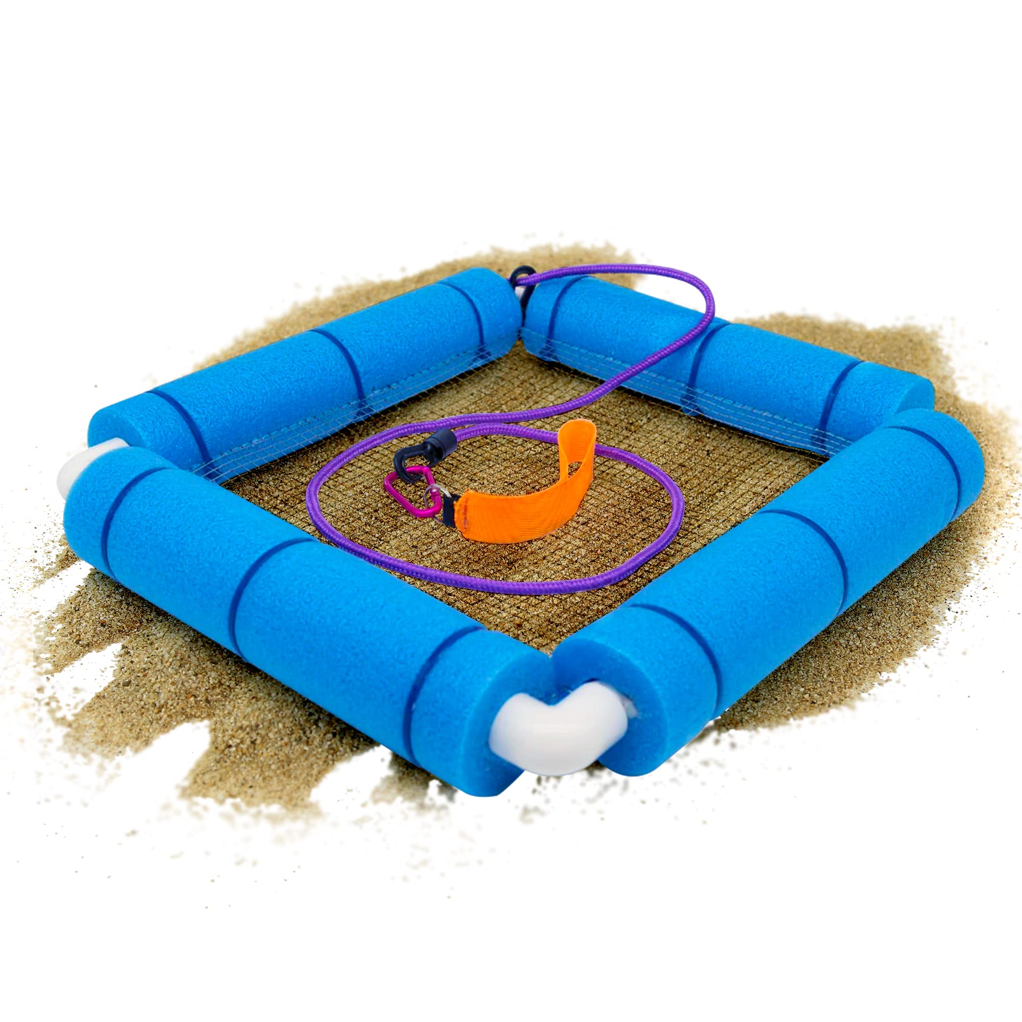 RELODECOR Shark Tooth Sifter front view showing compact design for beach exploration