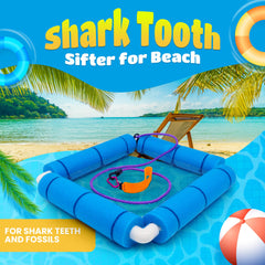 RELODECOR Shark Tooth Sifter durable screen resists sand and debris