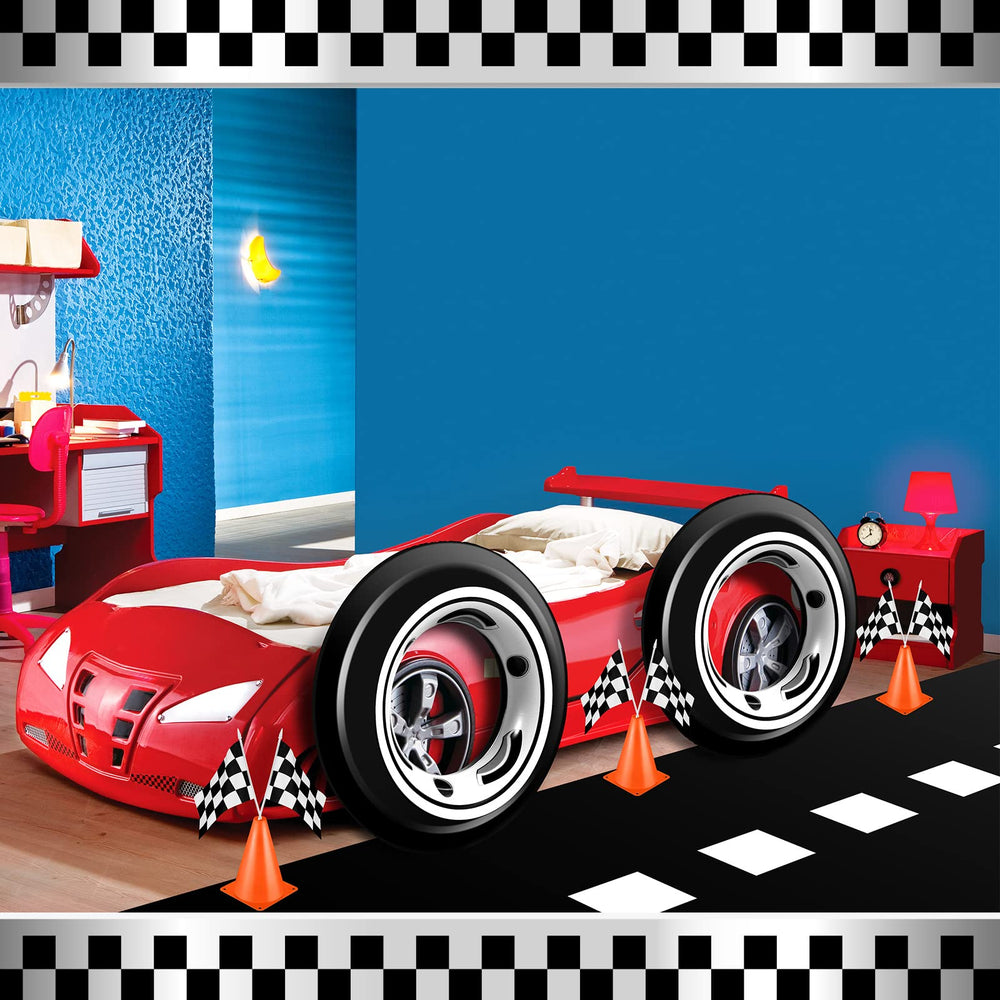 Remagr race track party scene image enhances festive ambiance.