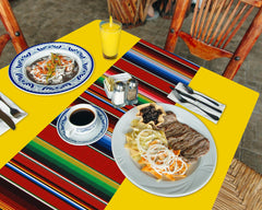 Remagr tablecloth ideal for taco nights, fiestas, and celebrations.