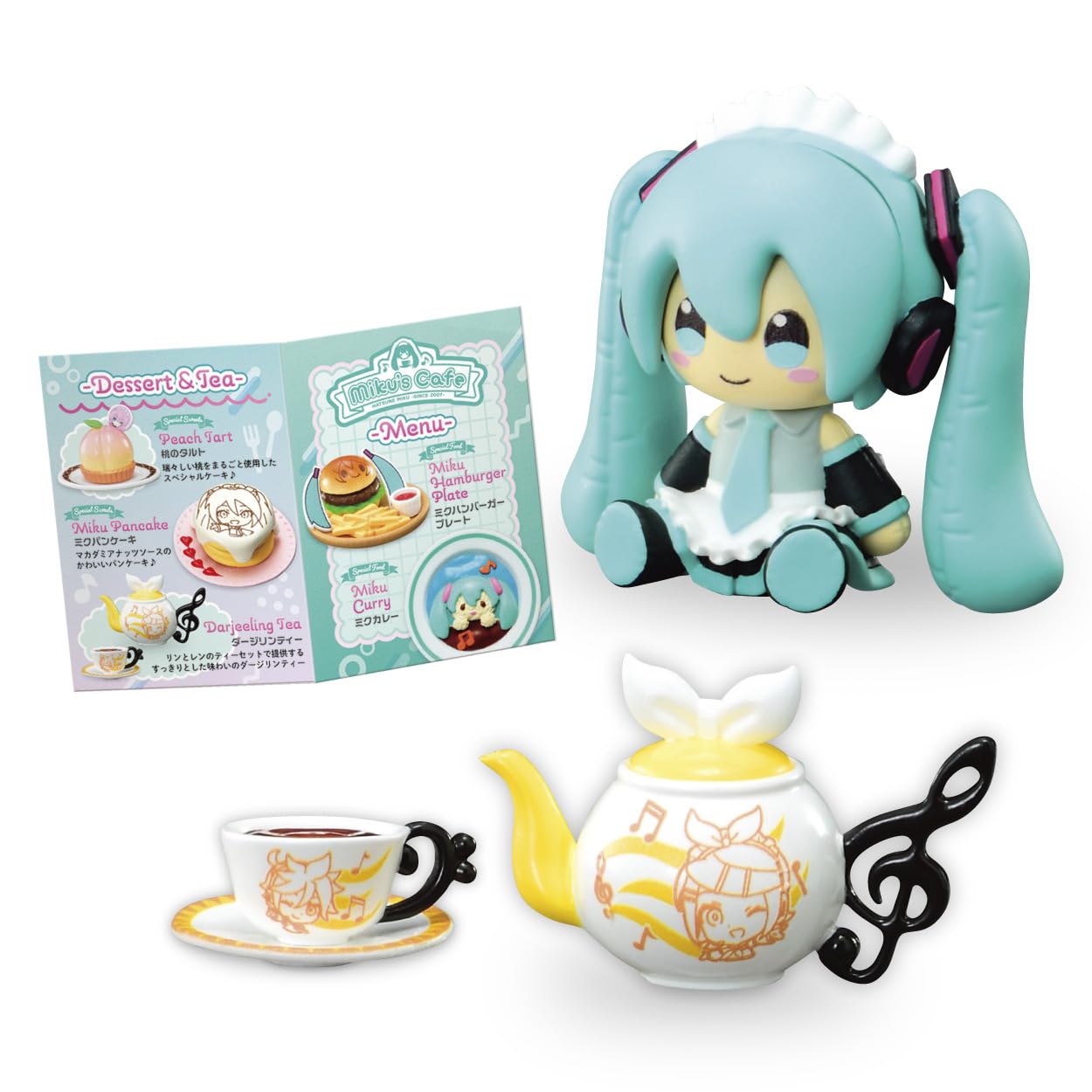 Re-Ment Hatsune Miku's Cafe-Trading Figure cafe-scene accent for playful corners.