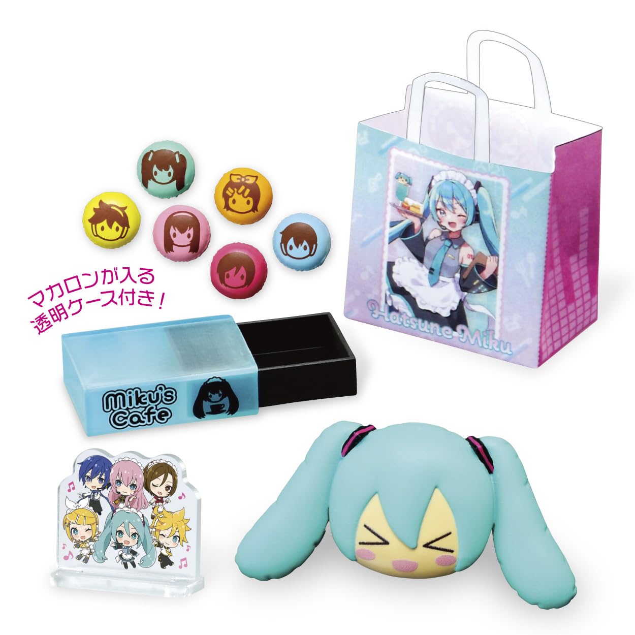 Re-Ment Hatsune Miku's Cafe-Trading Figure official licensed product for collectors.