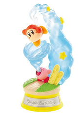 RE-MENT Kirby figure close-up highlights detailed sculpting and bright colors.
