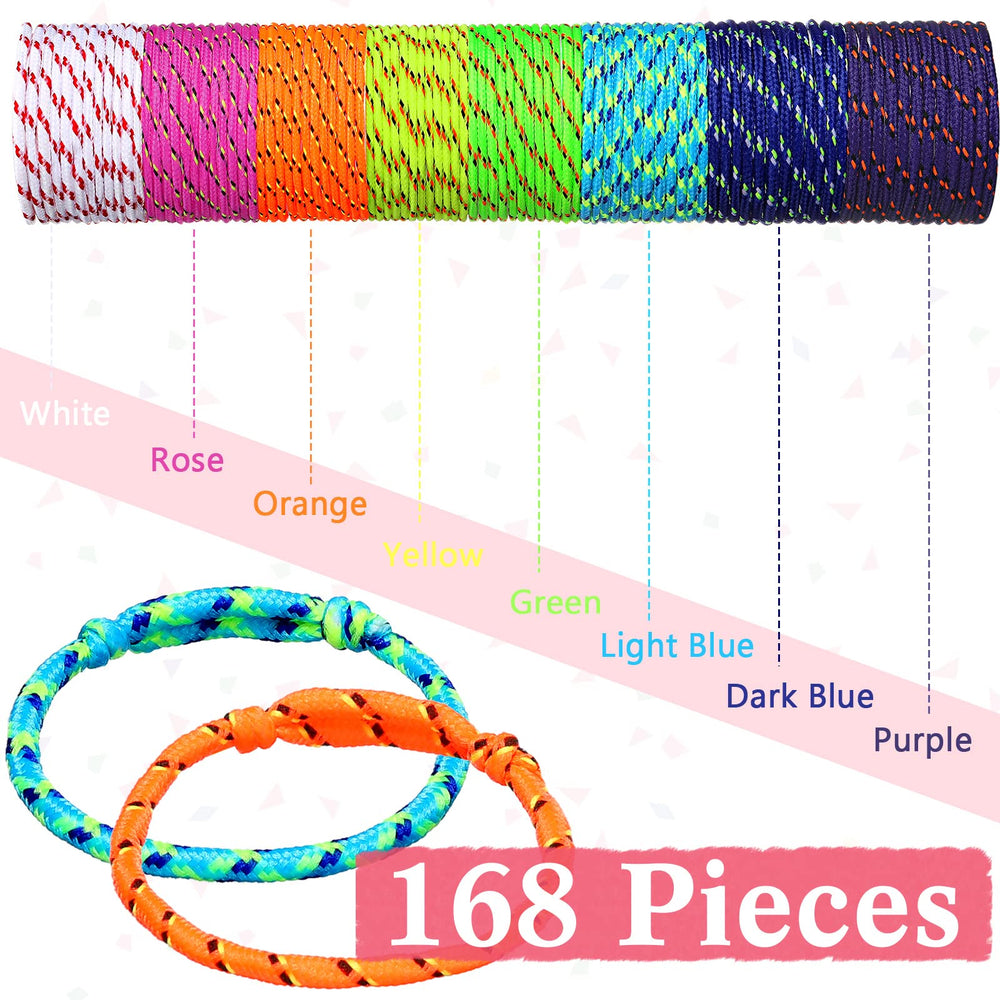 Remerry adjustable rope bracelets with knotted slides for easy, comfortable fit