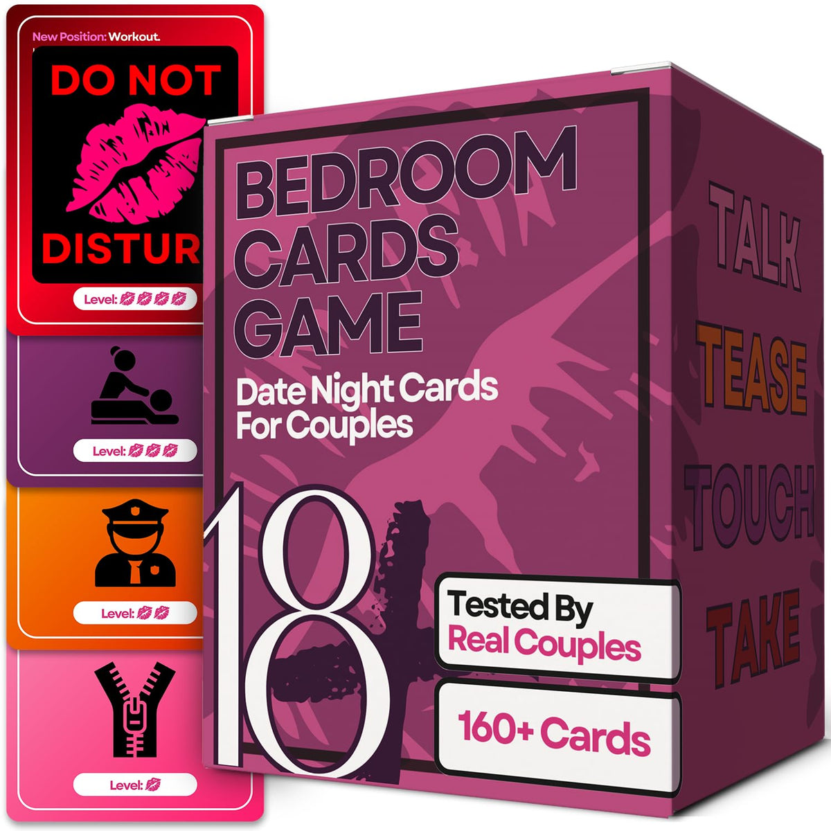 Renaco 160-cards-couples-game prompts connection for date night