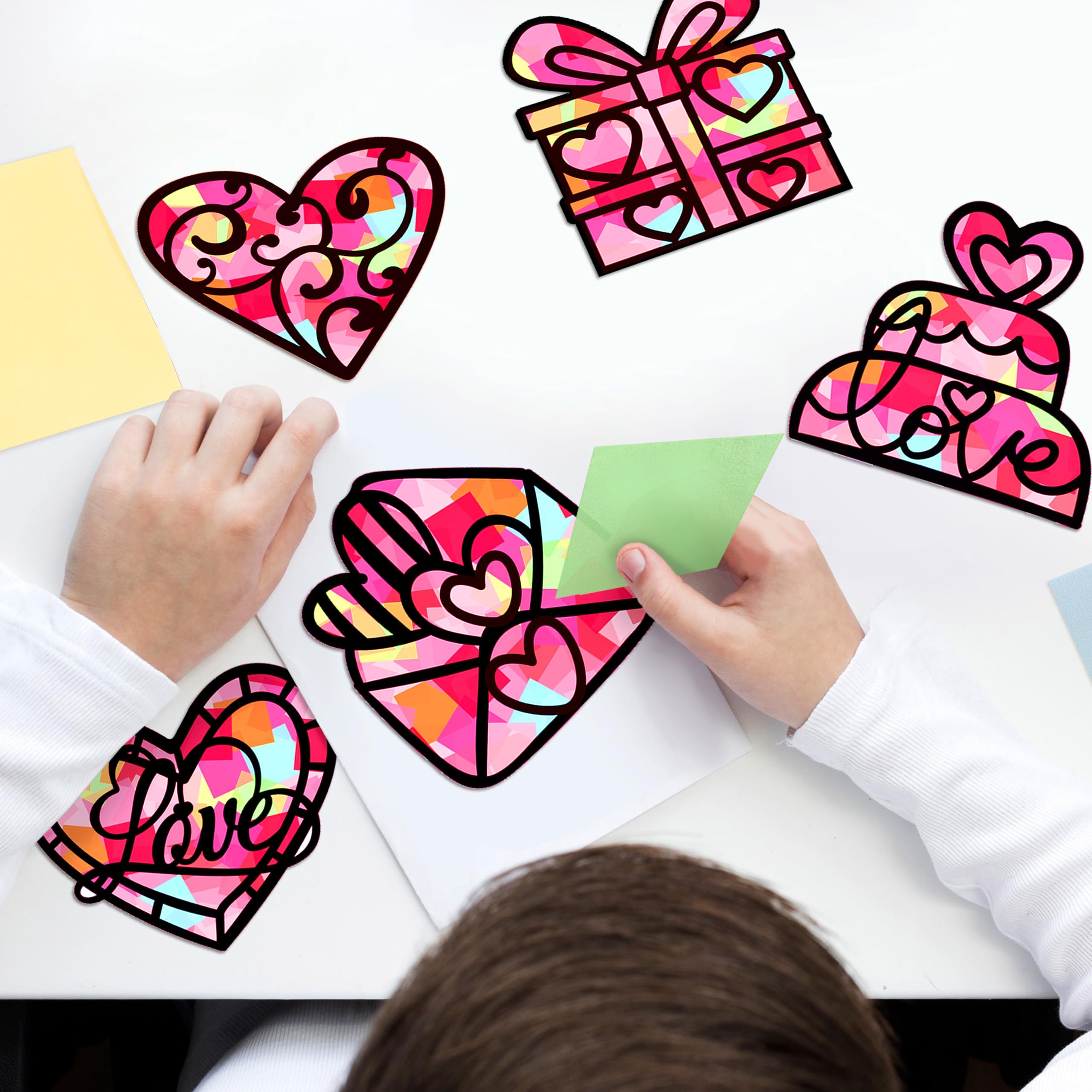 Renbuzhu tissue papers in 10 colors for vibrant layered designs.