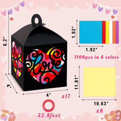 Renbuzhu tissue squares in six colors fuel bright, shimmering lanterns.