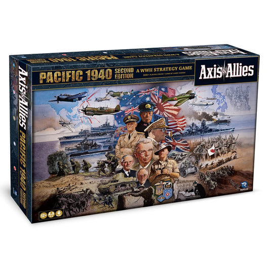 Renegade Axis & Allies 1940 Pacific board—expansive map for dramatic theatre-scale battles.