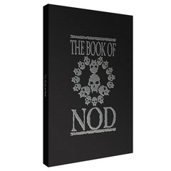 Renegade Book of Nod leatherbound cover with silver foil, premium prop for sessions.