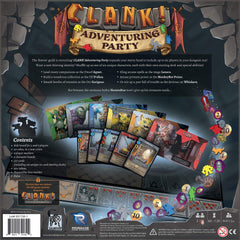 Renegade Clank Adventuring Party: Dwarf Agent starting deck enables stealthy heists.
