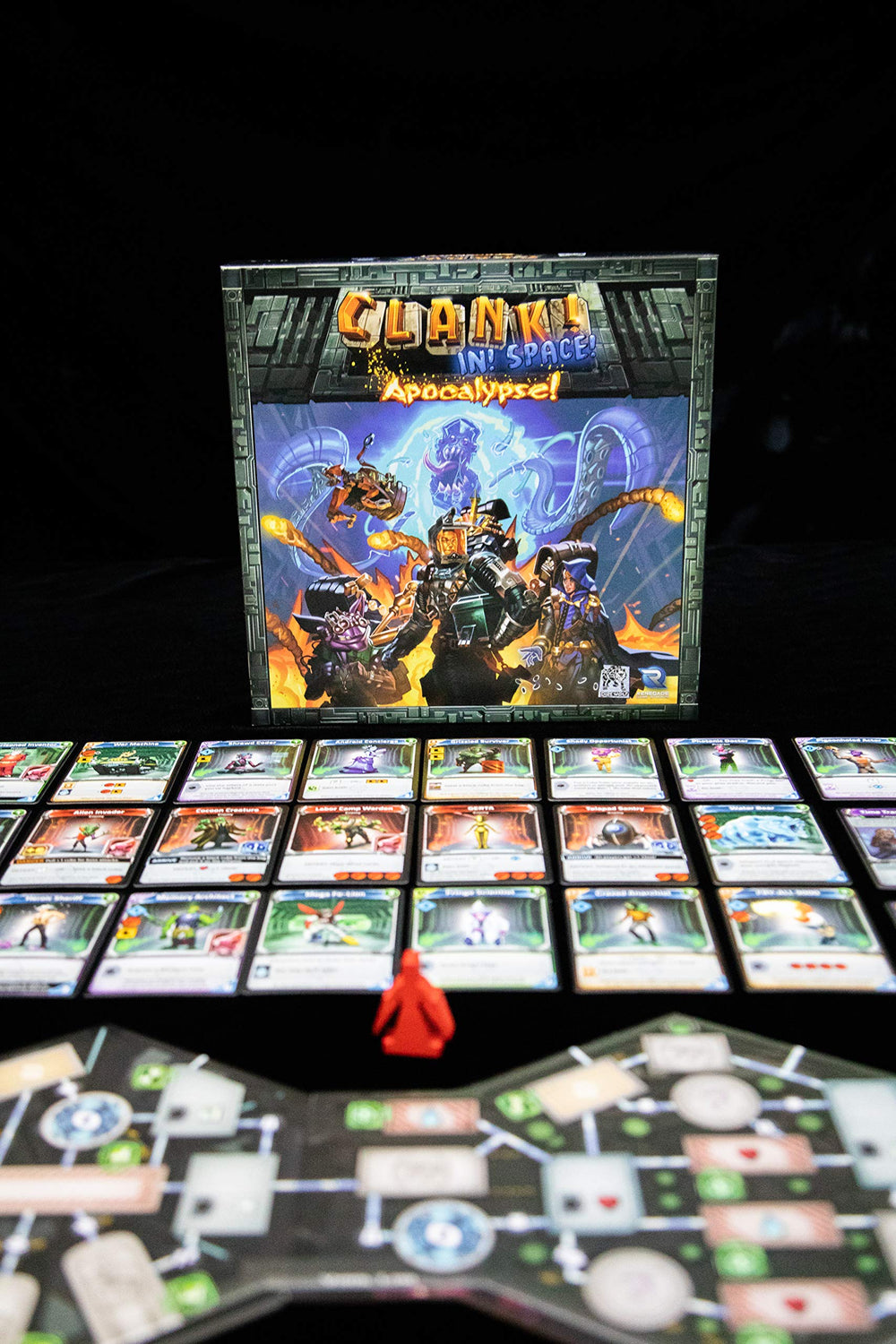 Renegade Game Studios Clank In Space Apocalypse 2-4 players play area art