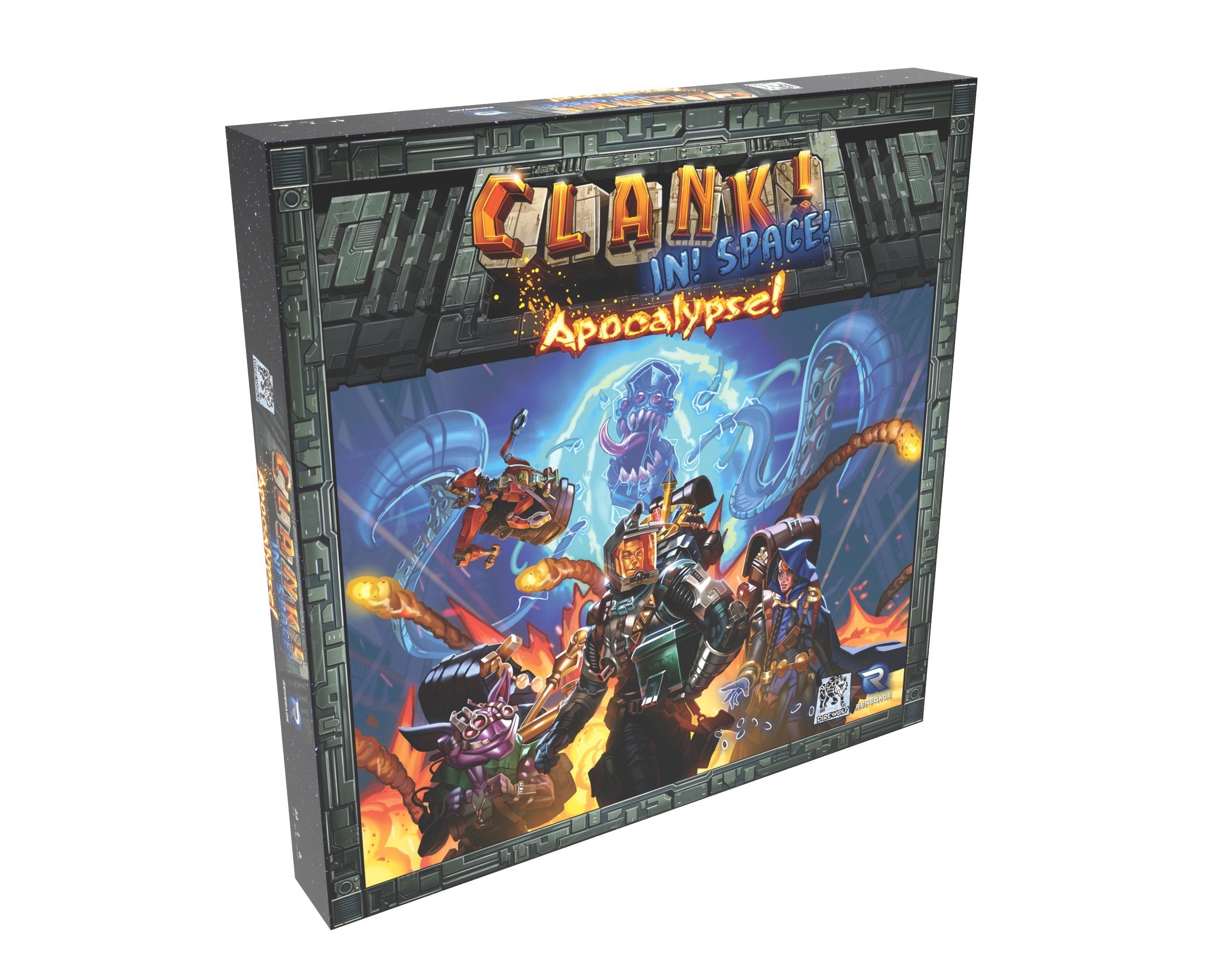 Renegade Game Studios Clank In Space Apocalypse double-sided maps for expanded play