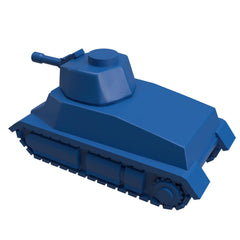 Renegade Game Studios 6-pounder AT gun miniature for convoy defense scenarios