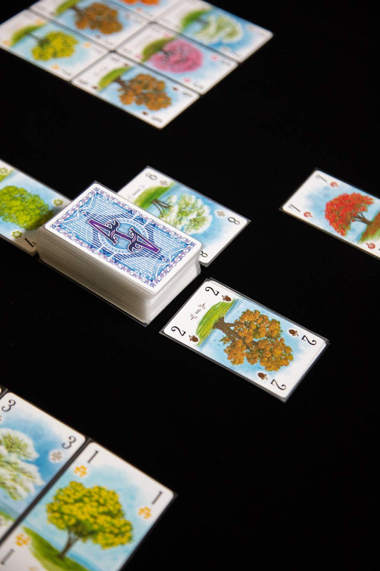 Renegade Arboretum cards in hand showcase choices for a beautiful garden.