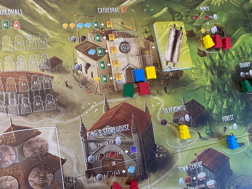 Renegade Game Studios box art, conveying epic West Kingdom adventure.
