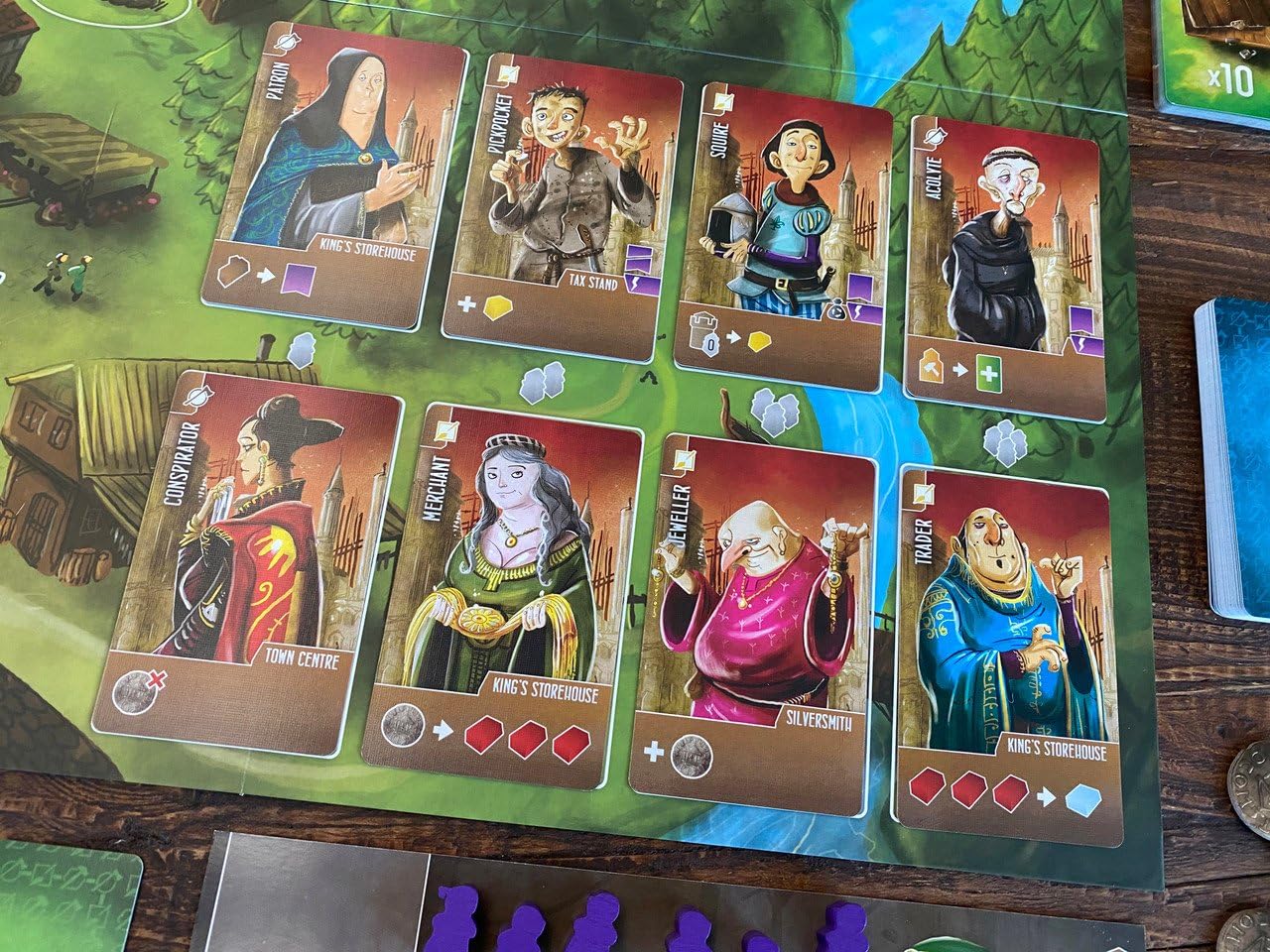 Renegade Game Studios cathedral image hinting end-game scoring allure.