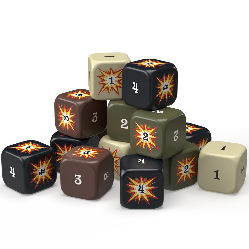 Renegade Game Studios Hit Dice duffel bag keeps dice secure after epic Axis & Allies sessions.