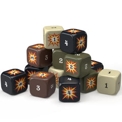 Renegade Game Studios Hit Dice duffel bag keeps dice secure after epic Axis & Allies sessions.
