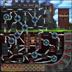 Renegade Game Studios Clank dragon bag provides portable storage for components.