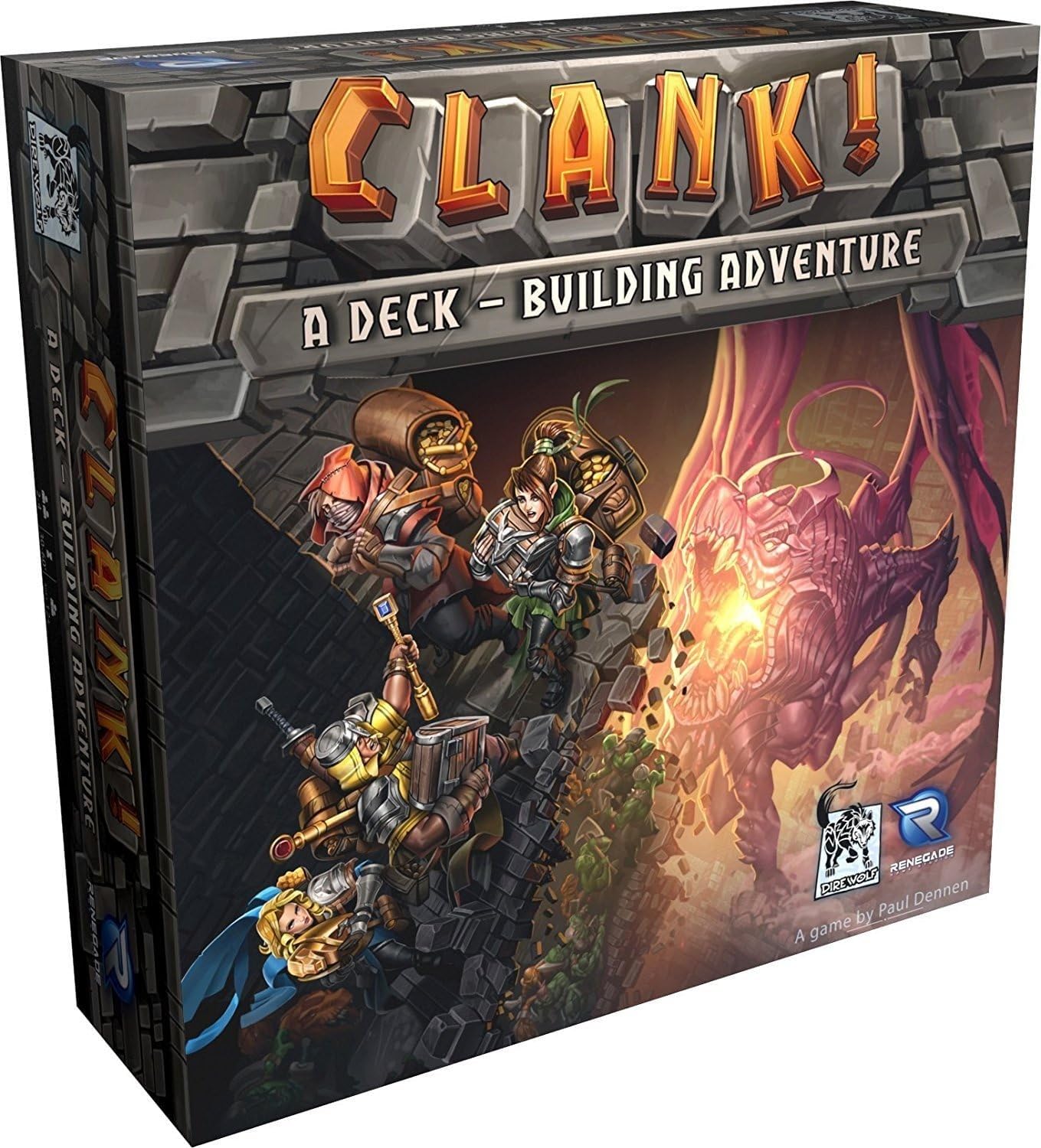 Renegade Game Studios Clank game board offers clear setup and immersive dungeon layout.