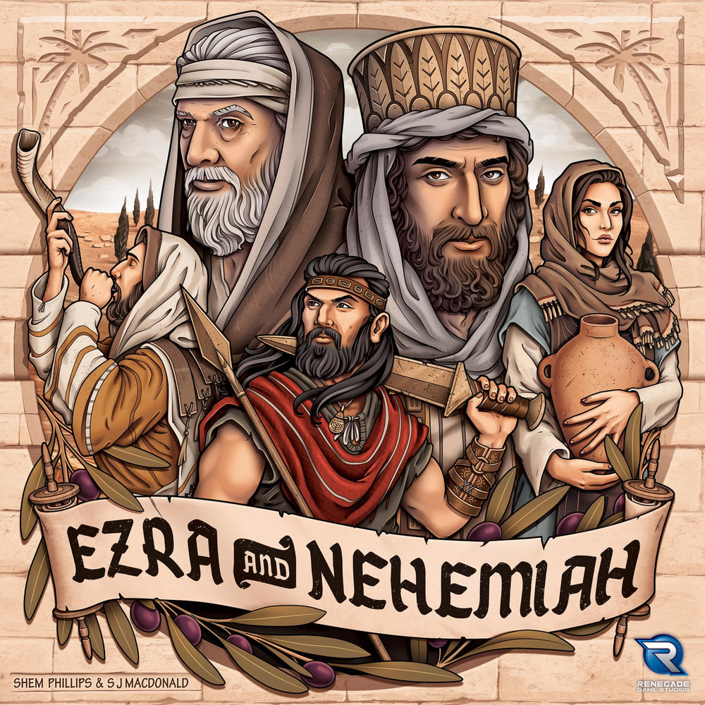 Ezra & Nehemiah prophets influence players toward shared goals.