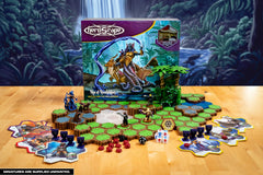 Heroscape Wellspring water terrain tile adds immersive battlefield feature.