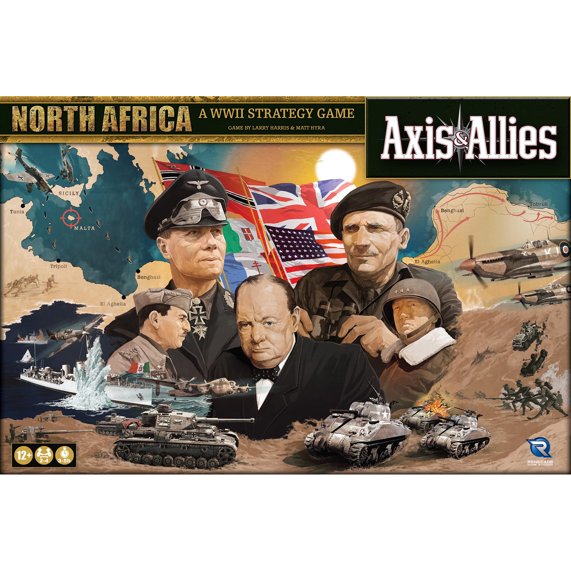 Renegade Game Studios SOMUA S35 tank miniature for front-line action