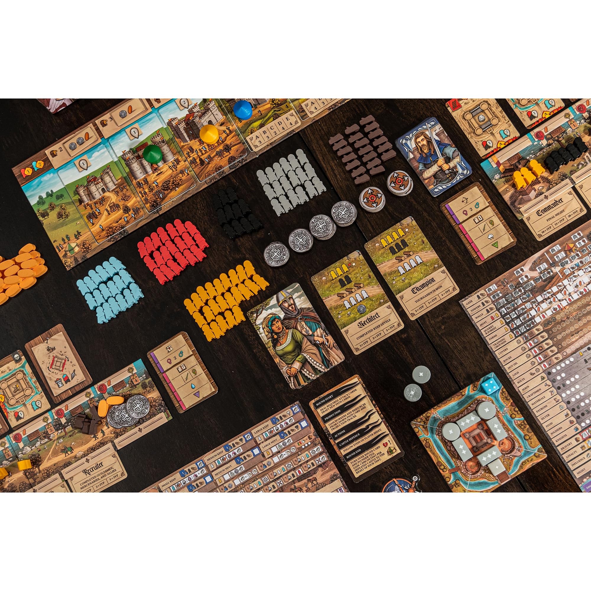 Renegade Games The Anarchy game board and components in view