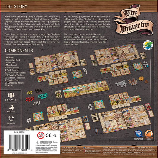 Renegade Games The Anarchy castle defense action for 1-4 players