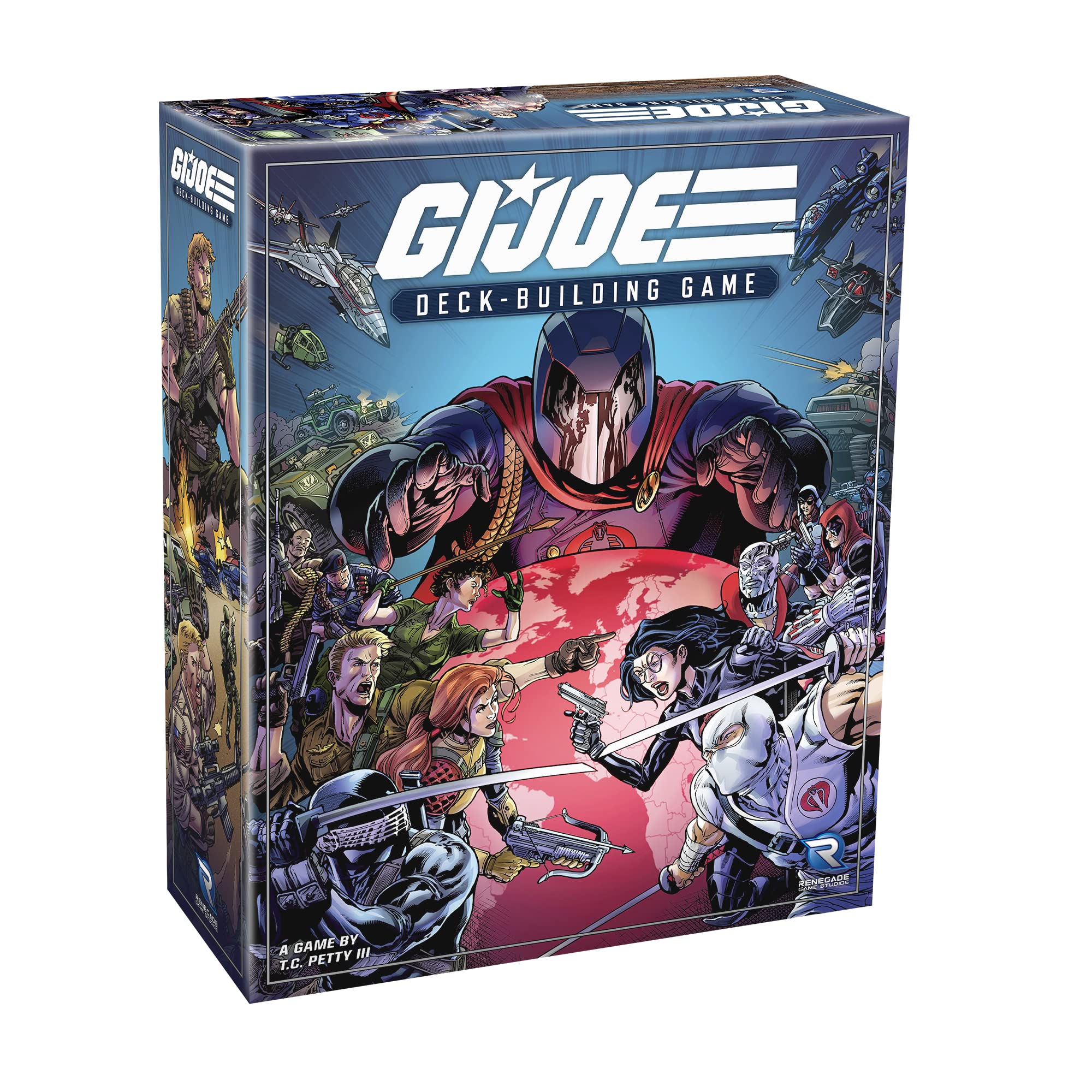Renegade GI Joe core set box art inviting cooperative play and epic missions