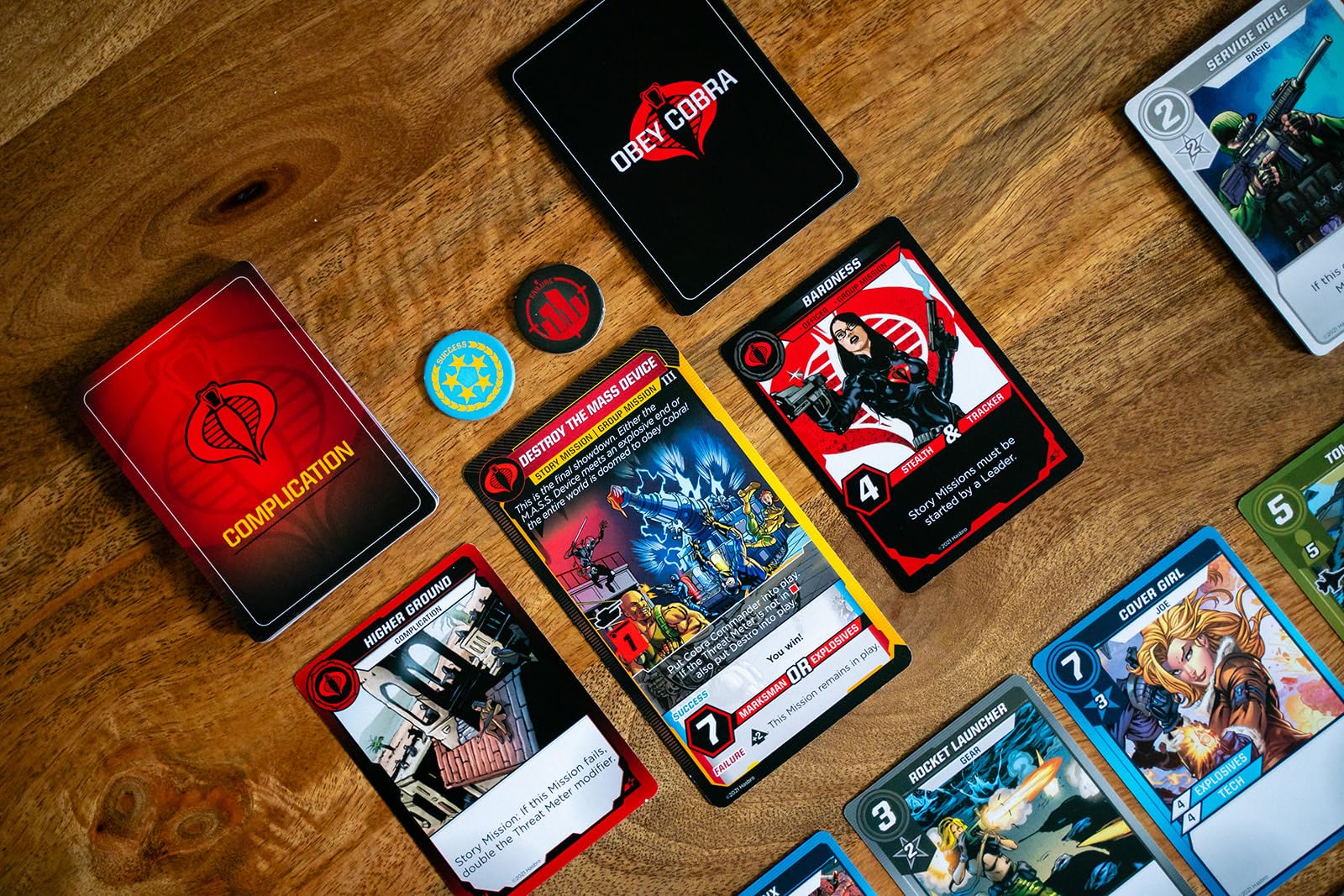 Renegade GI Joe mission board illustrating teamwork-ready scenarios and mission flow