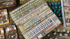 Renegade Hadrian's Wall ready-to-play setup image inviting game night
