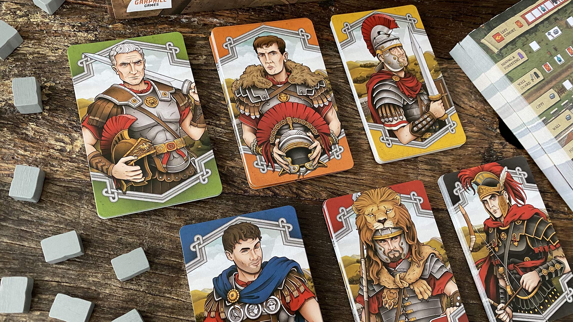 Renegade Hadrian's Wall tokens and counters perfect for precise resource tracking