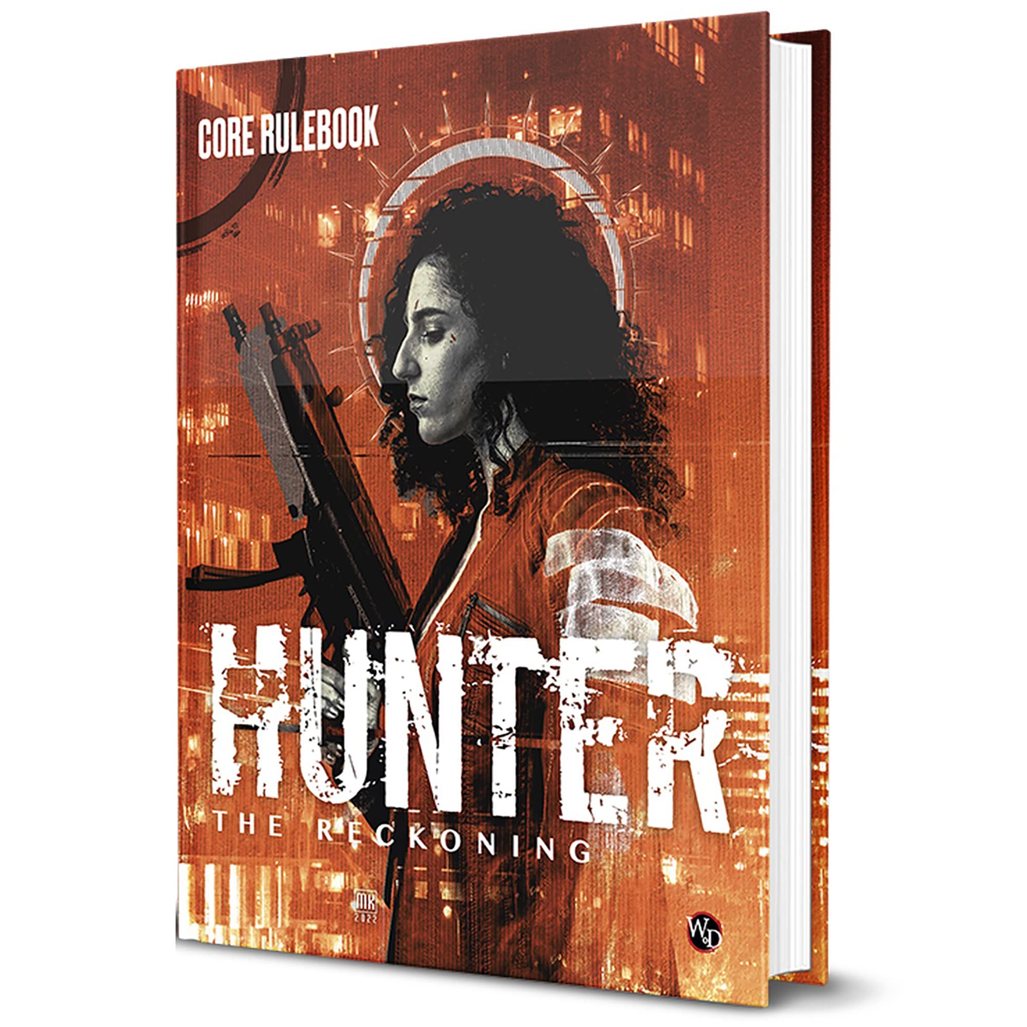 Renegade Game Studios Hunter 5e core rulebook cover with vibrant full-color artwork for immersion