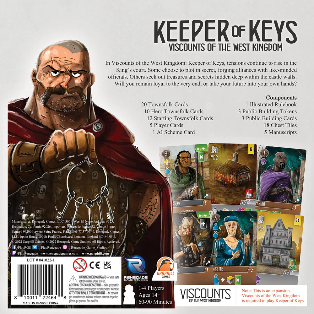 Renegade Keeper of Keys public buildings showcase unique abilities to sharpen strategies.